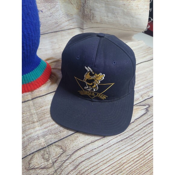 Vintage Georgia Tech Yellow Jackets AJD Snapback - Picture 7 of 11